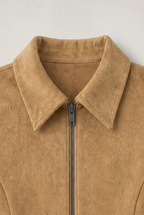 Women’s Fitted Zip-Front Tailored Jacket