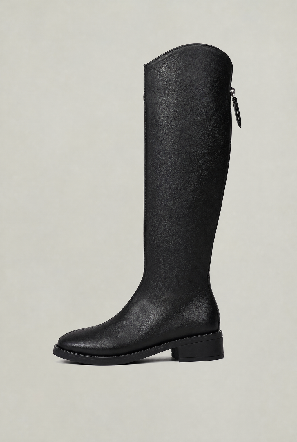Women’s Knee-High Synthetic Leather Boots