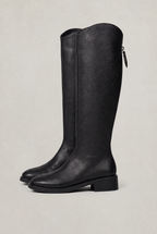 Women’s Knee-High Synthetic Leather Boots