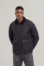 Men’s Quilted Cotton-Blend Field Jacket