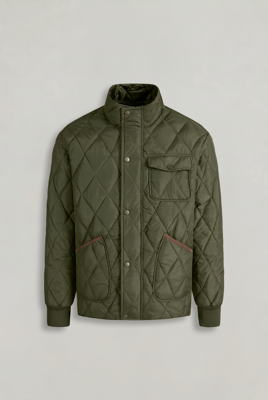 Men’s Quilted Jacket Utility Pocket