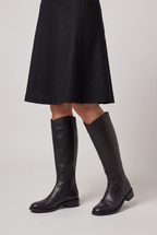 Women’s Knee-High Synthetic Leather Boots