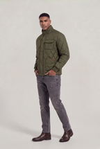 Men’s Quilted Jacket Utility Pocket
