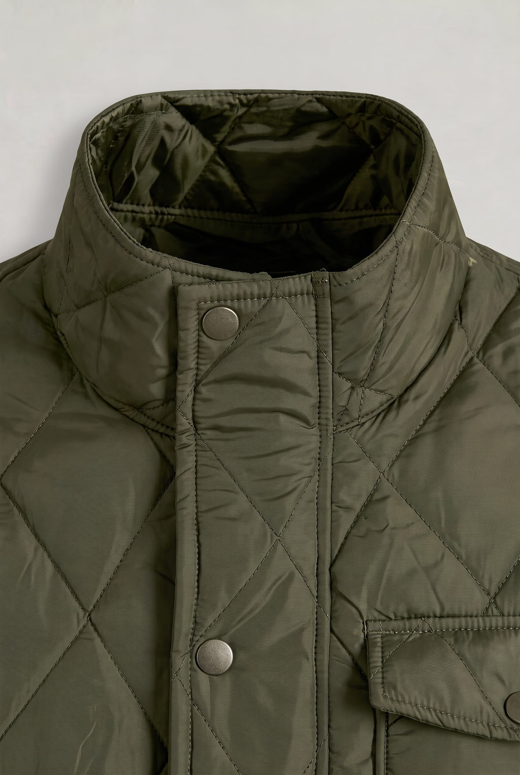 Men’s Quilted Jacket Utility Pocket