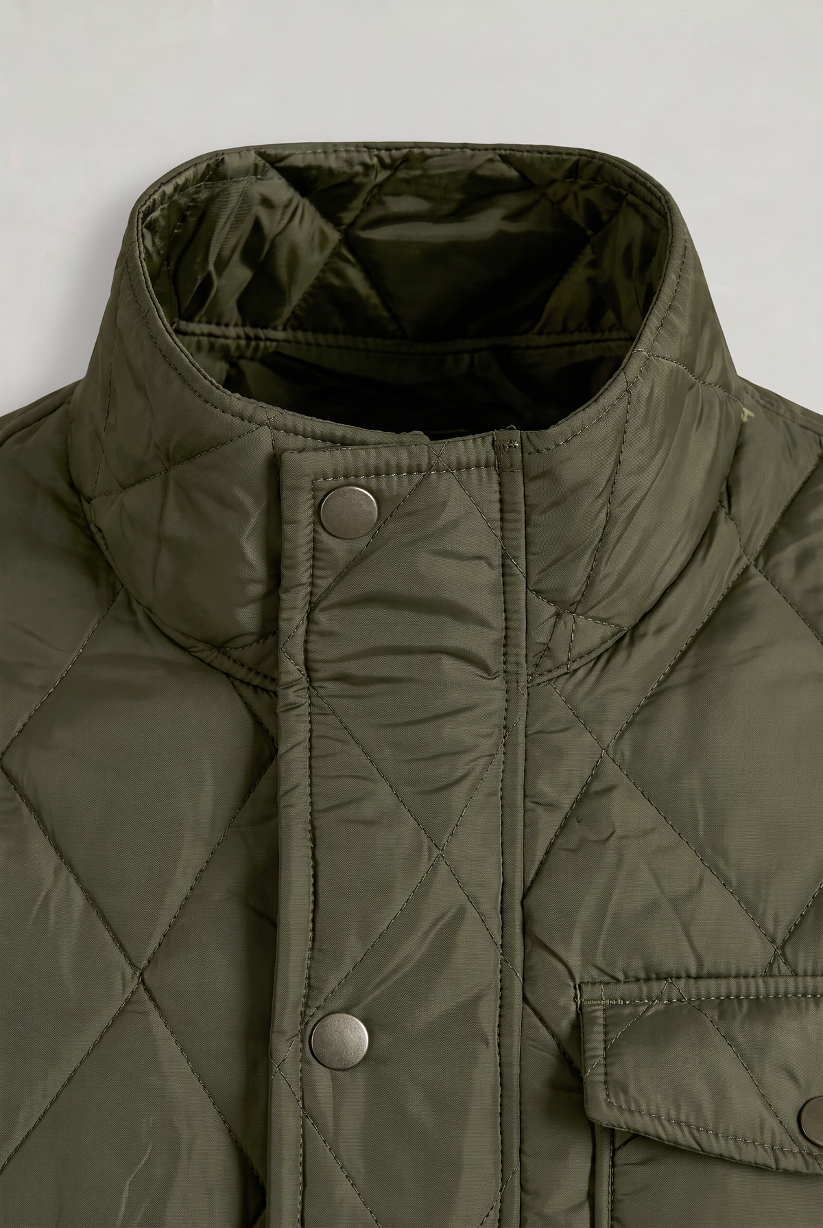 Men’s Quilted Jacket Utility Pocket