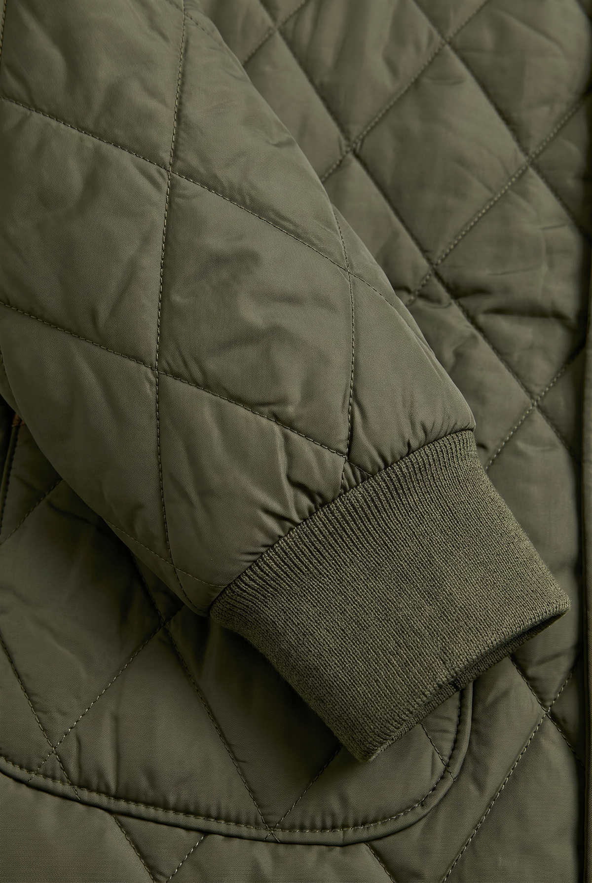 Men’s Quilted Jacket Utility Pocket