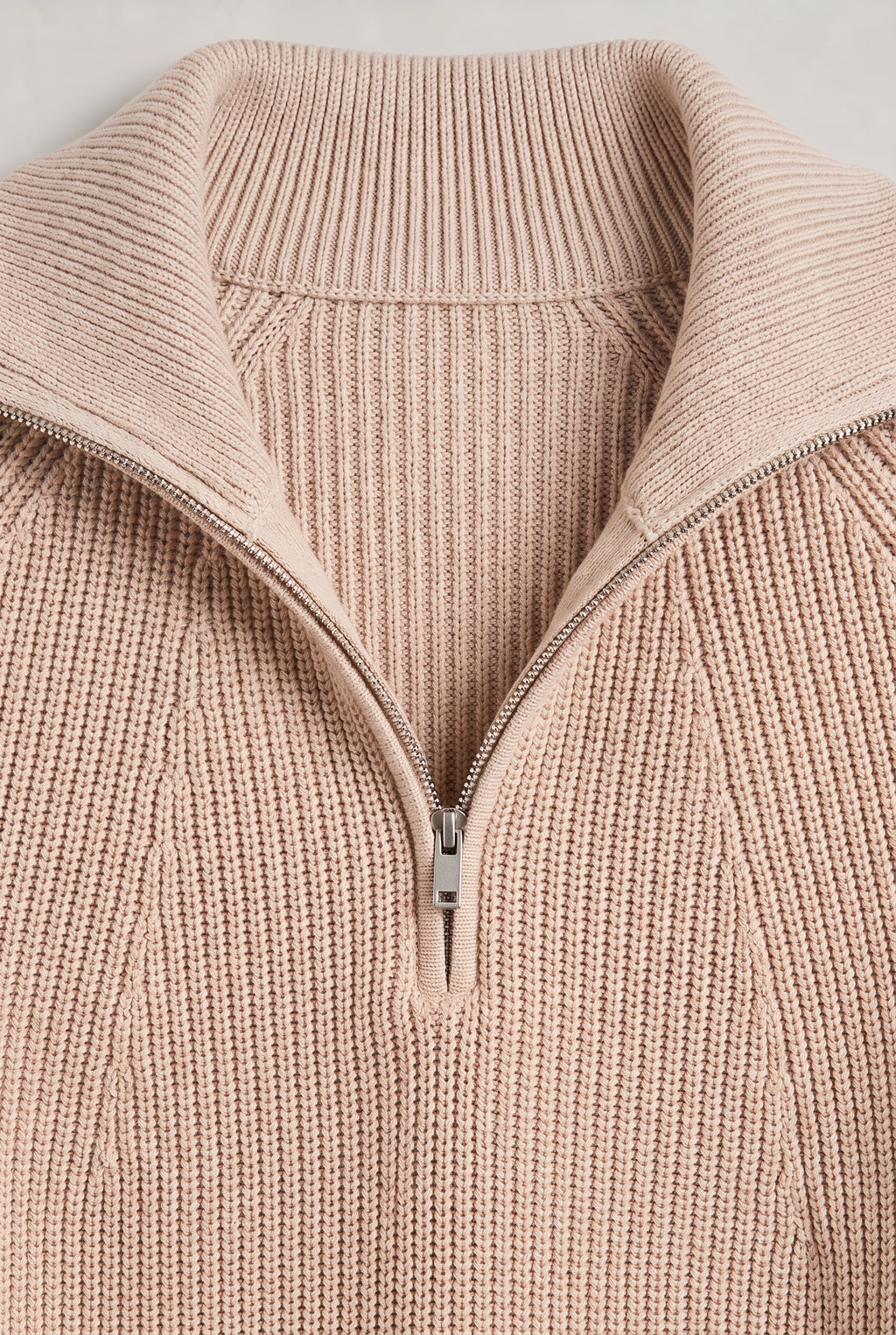 Men’s Heavyweight Quarter-Zip Knit Jumper