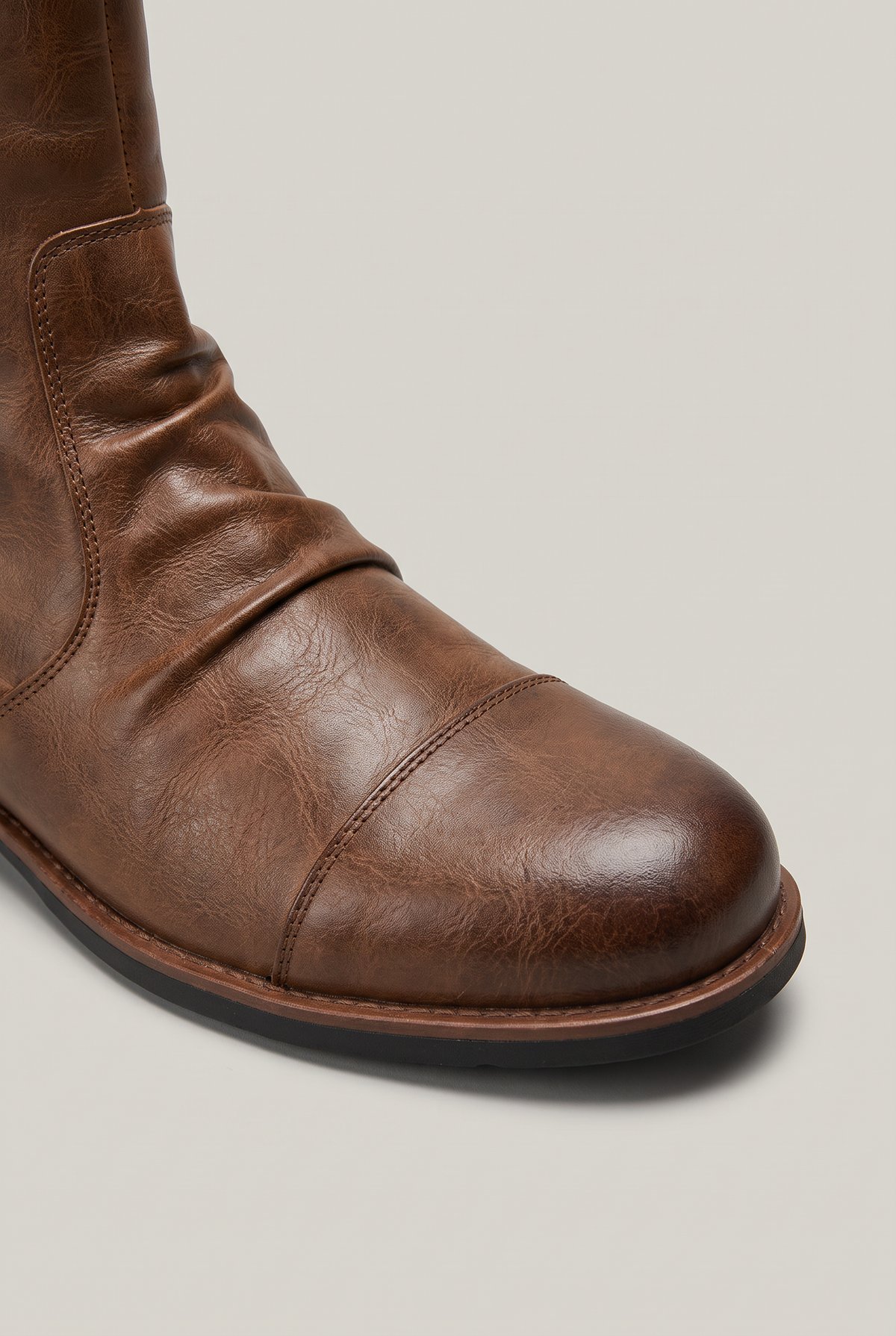 Men’s Side Zip Casual Ankle Boots
