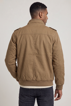 Men’s Cotton Utility Jacket Fleece Lined