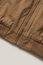 Men’s Cotton Utility Jacket Fleece Lined