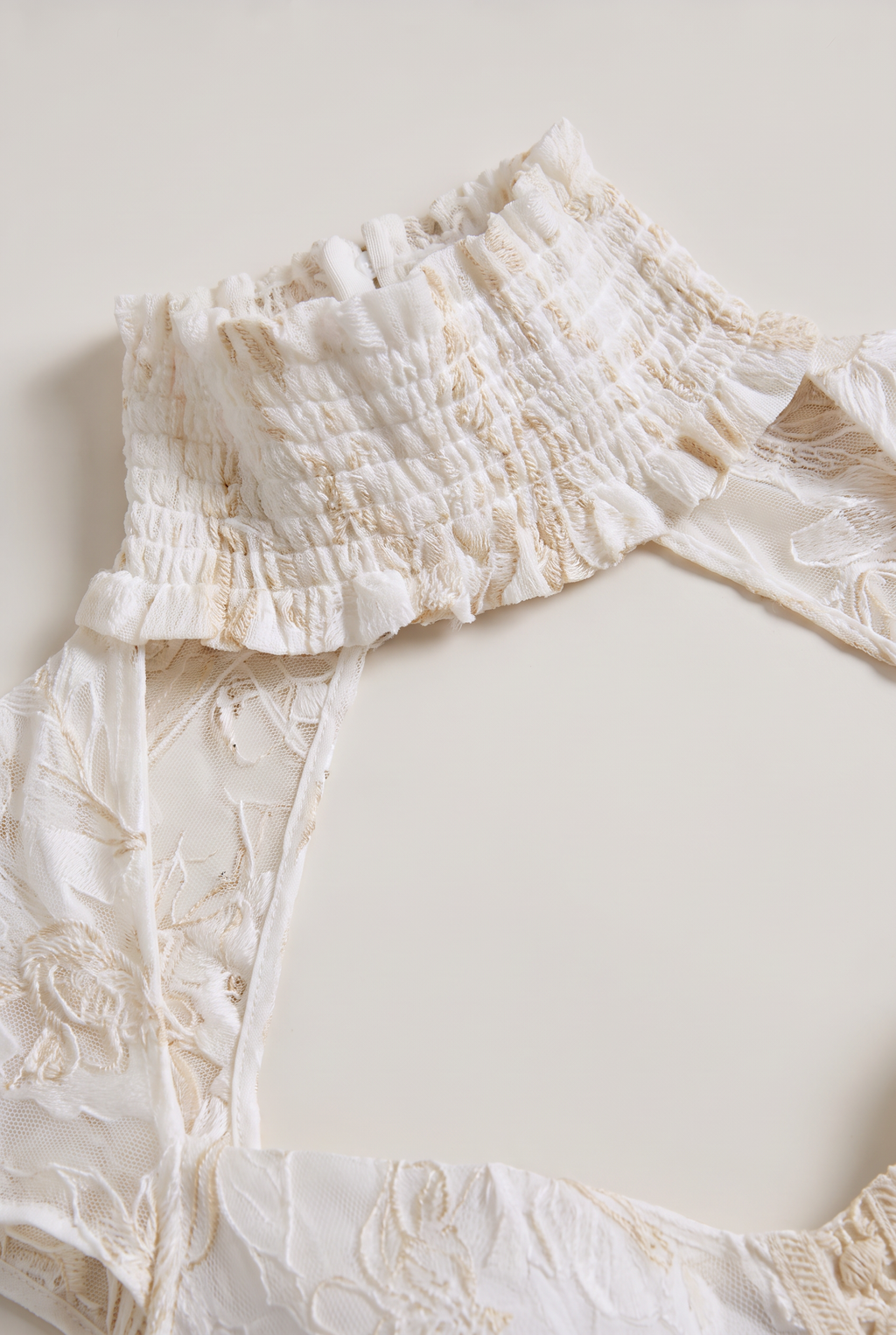 Women’s Lace Corset Top High Neck