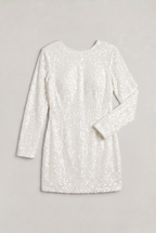 Women’s Sequin Bow Mini Dress