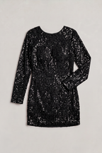 Women’s Sequin Bow Mini Dress