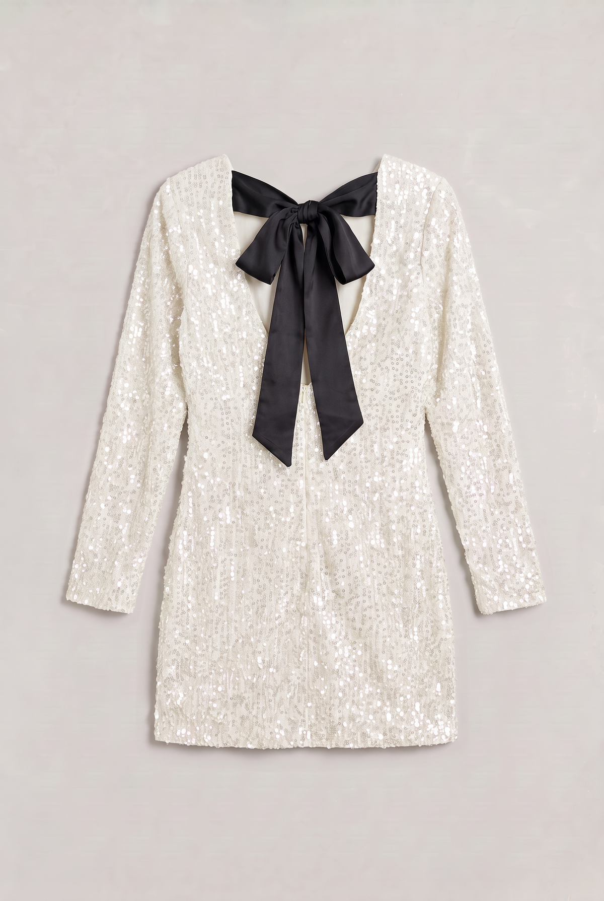 Women’s Sequin Bow Mini Dress