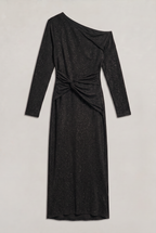 Women’s Black Off Shoulder Maxi Dress