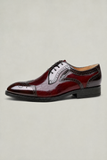 Men’s Glossy Derby Shoes