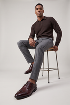 Men’s Glossy Derby Shoes