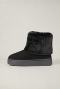 Women’s Faux Fur Cuff Winter Boots