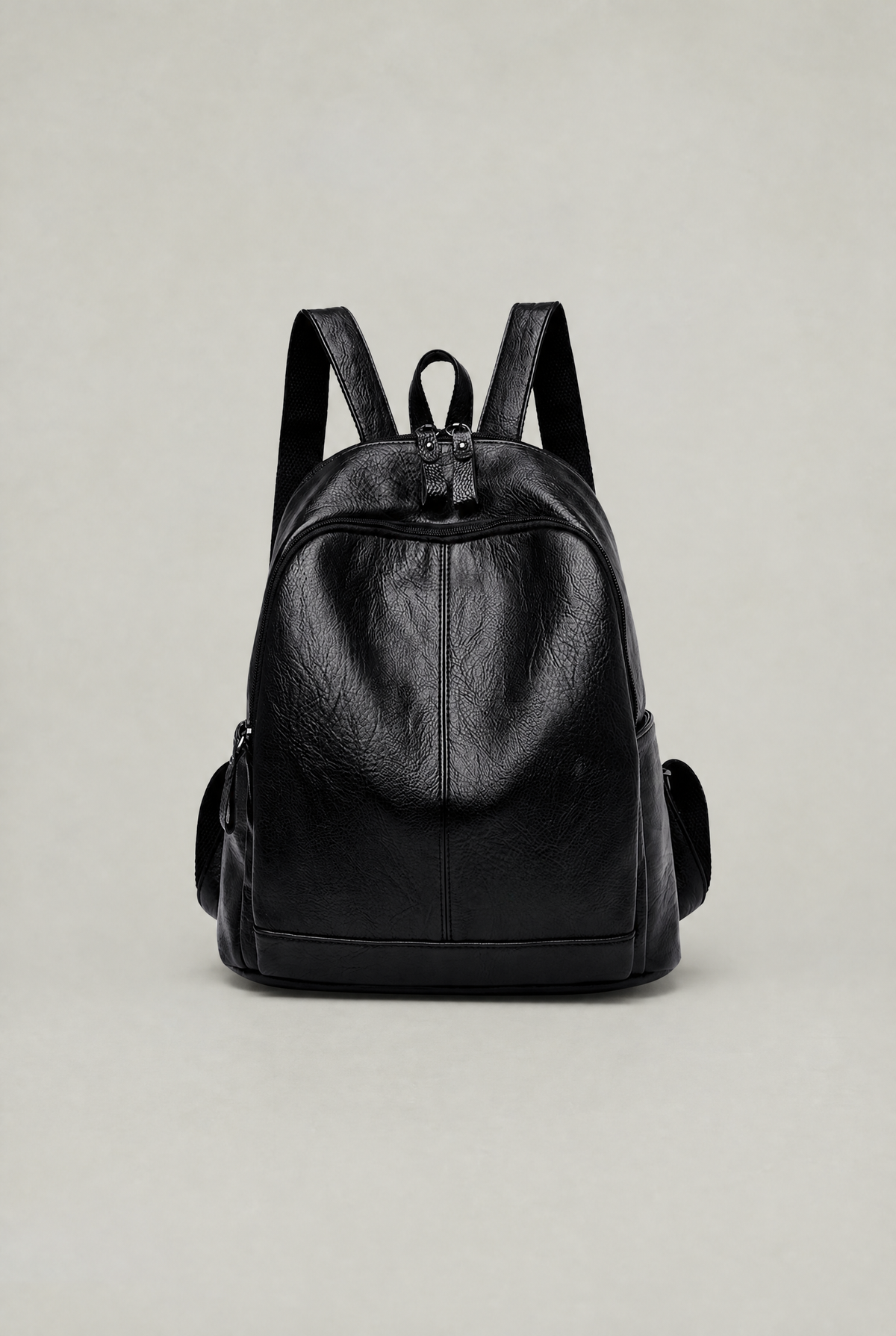 Women’s Backpack Faux Leather Zip Front