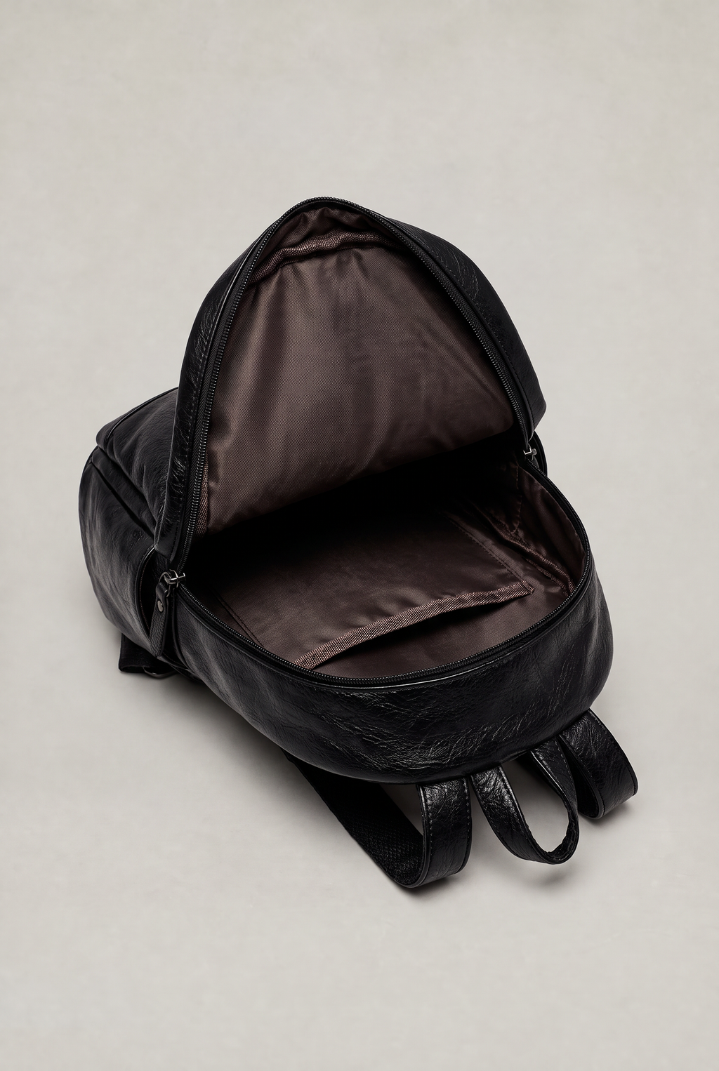 Women’s Backpack Faux Leather Zip Front