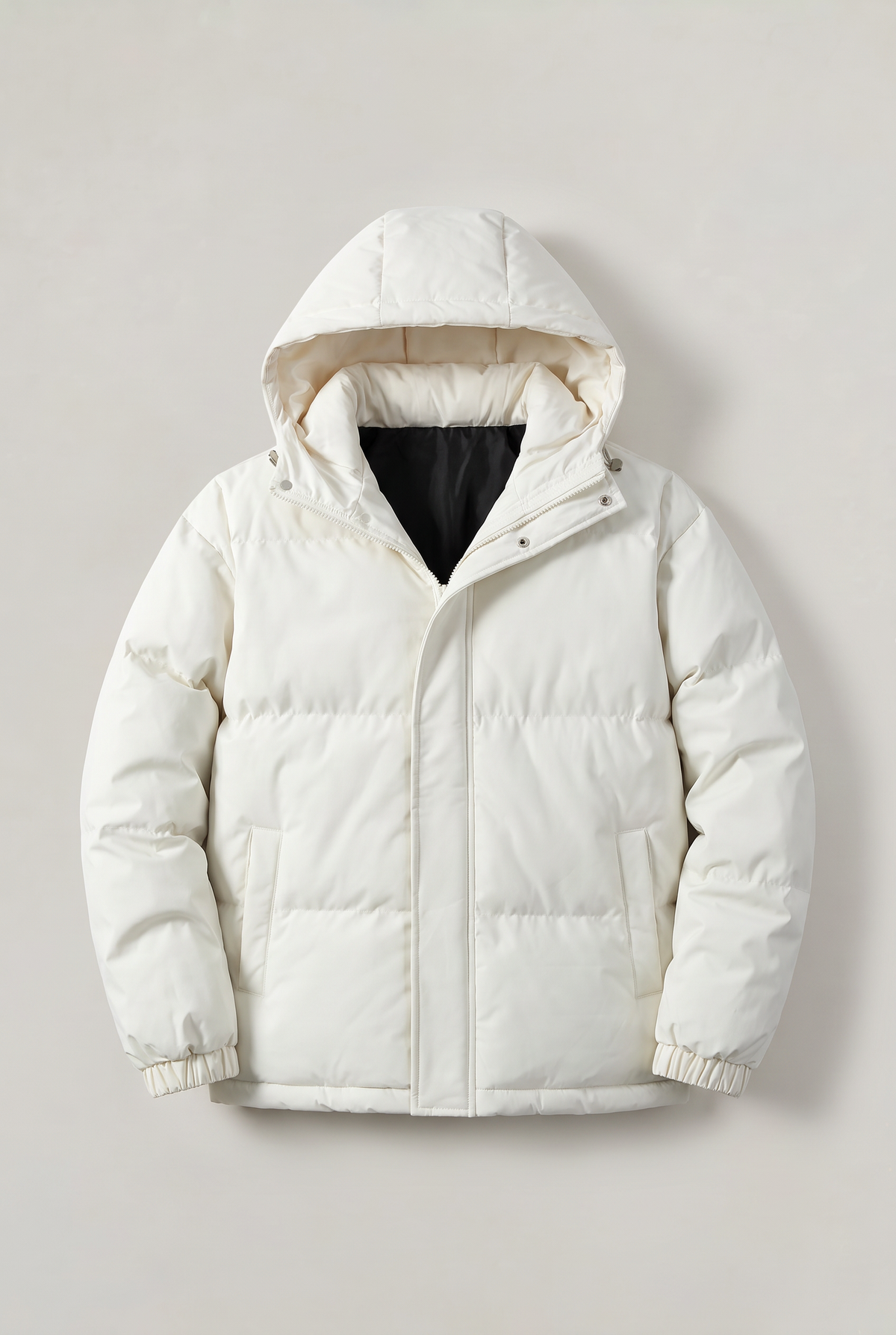 Men’s Plus Size Hooded Puffer Jacket