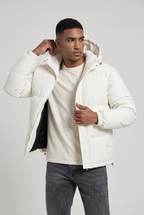 Men’s Plus Size Hooded Puffer Jacket