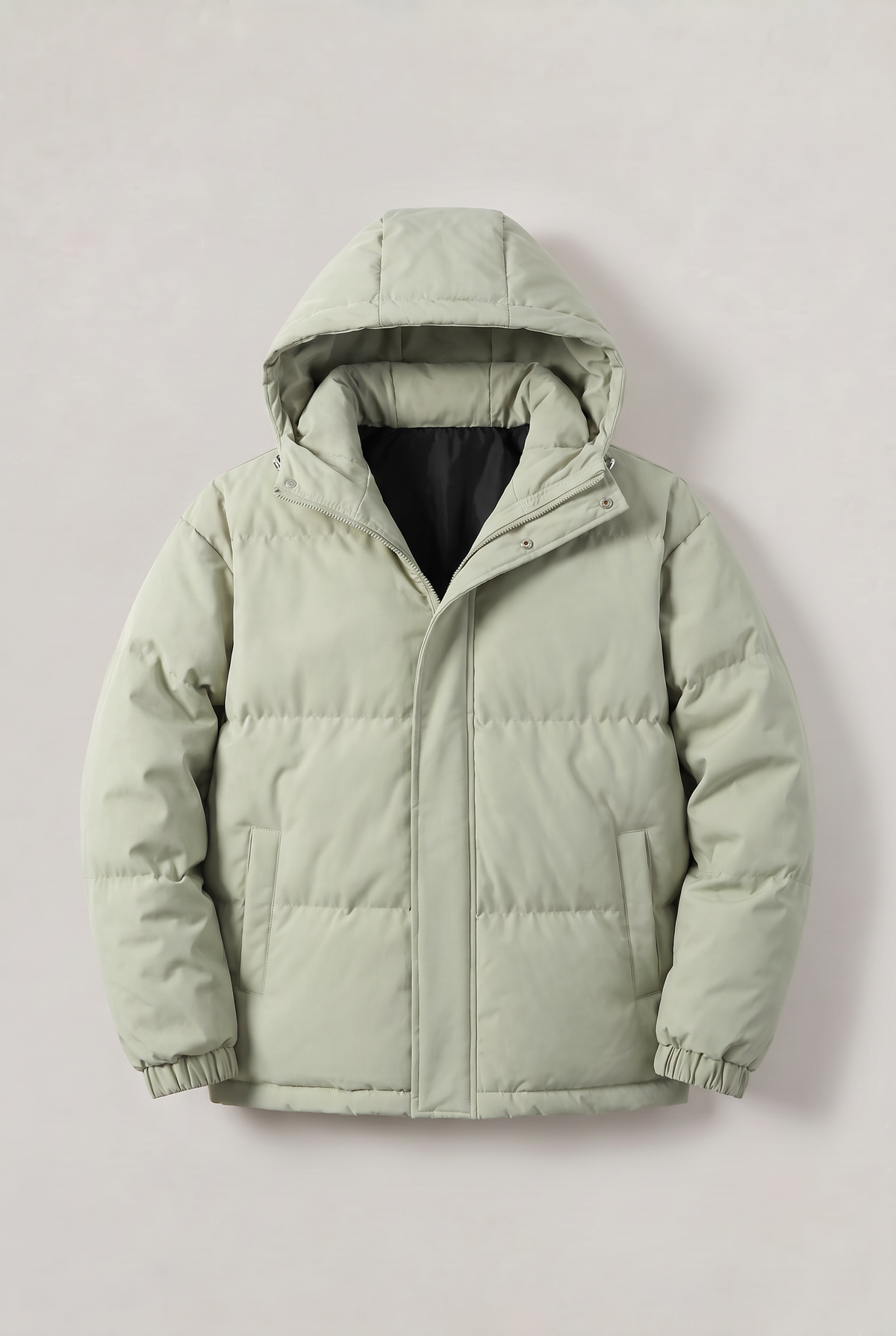 Men’s Plus Size Hooded Puffer Jacket