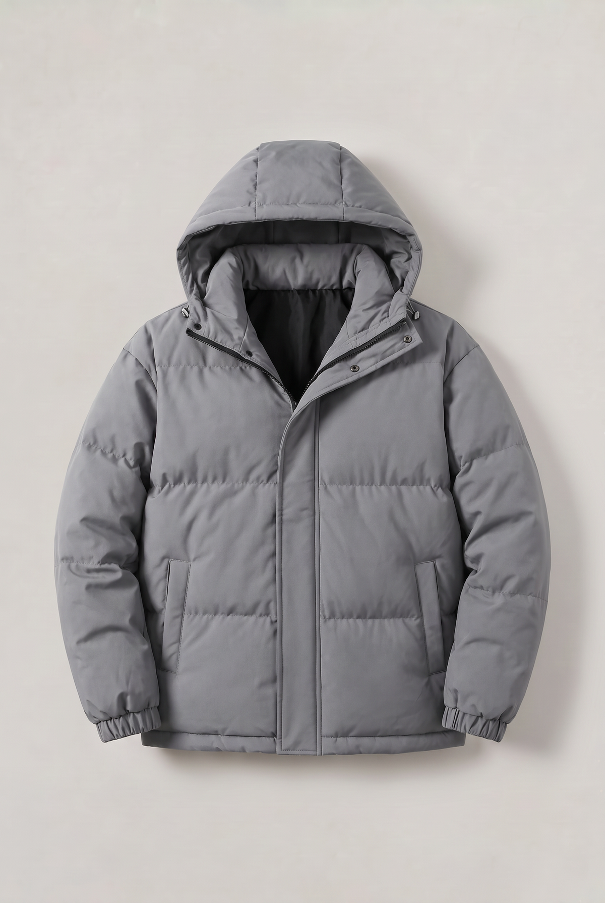 Men’s Plus Size Hooded Puffer Jacket