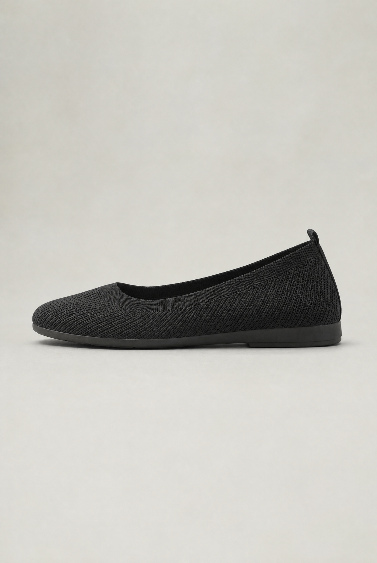 Women’s Knit Ballet Flats Round Toe