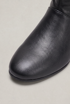 Women’s Faux Leather Slouch Mid-Calf Boots