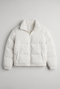 Women’s Corduroy Puffer Zip Jacket
