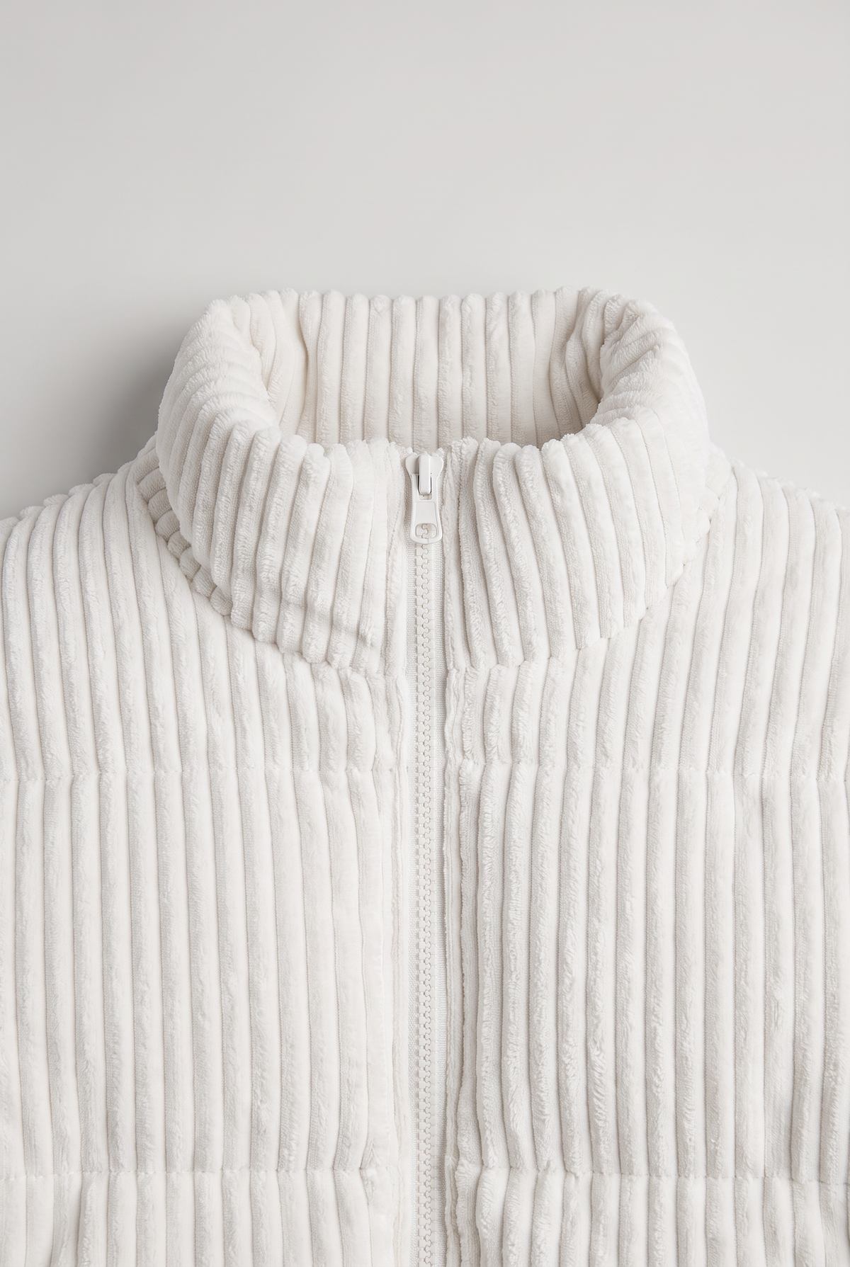 Women’s Corduroy Puffer Zip Jacket