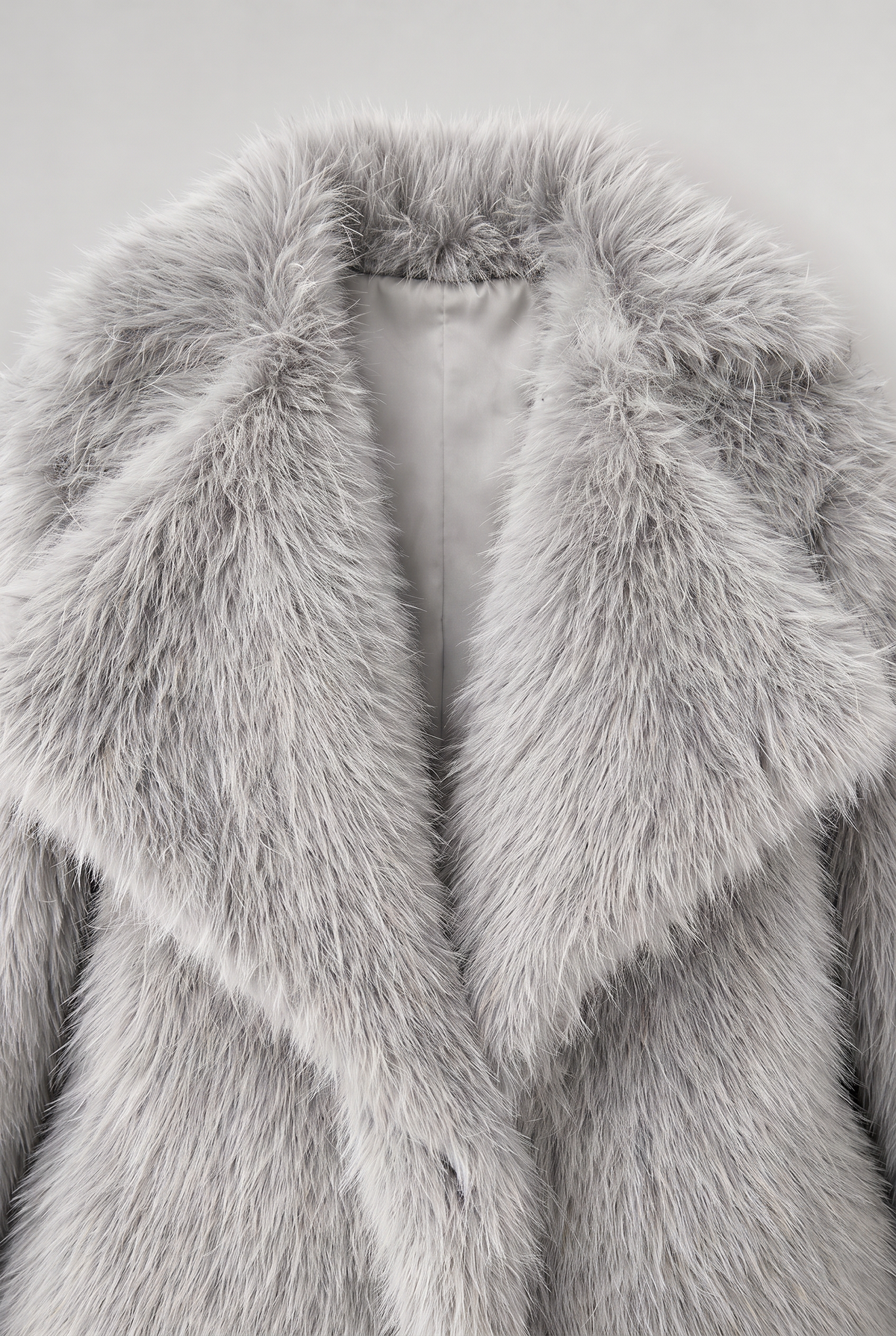 Women’s Faux Fur Mid-Length Coat