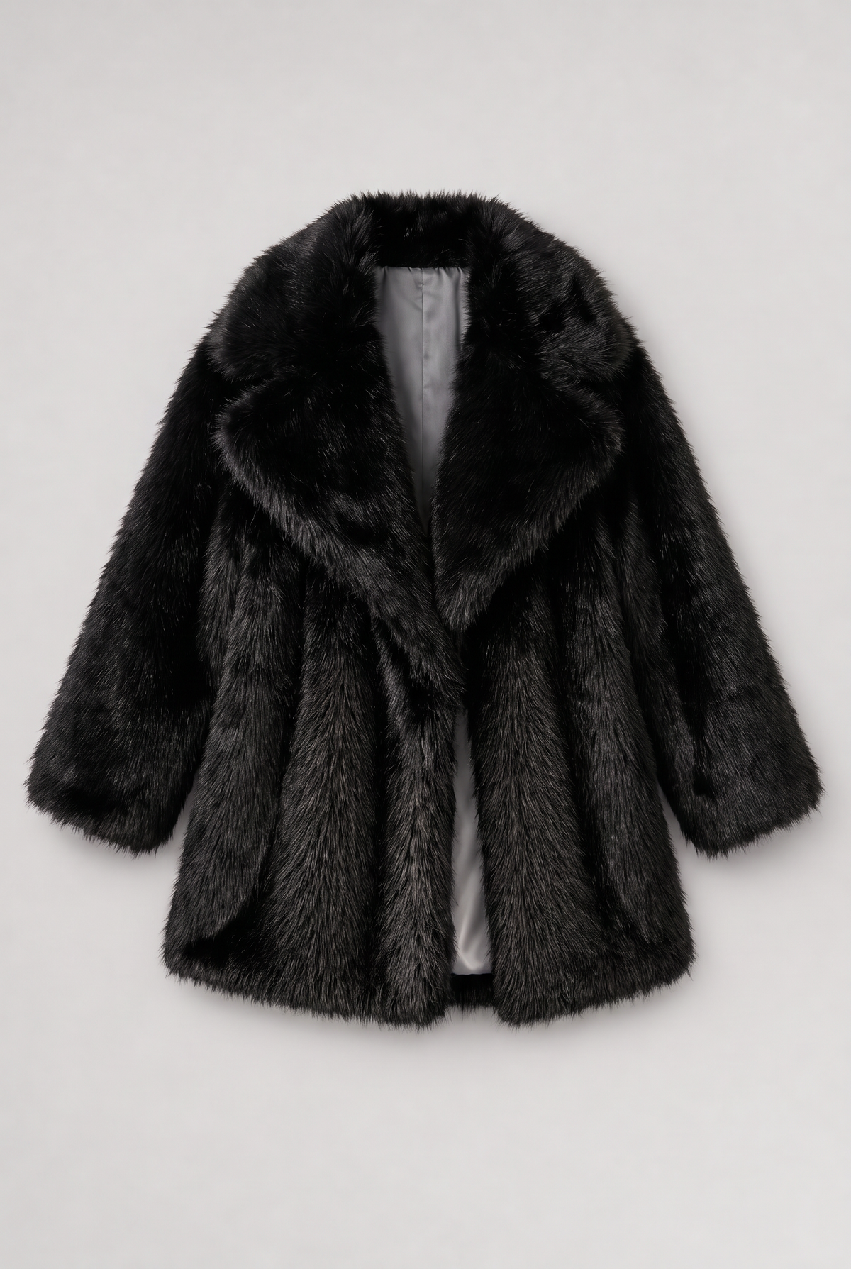 Women’s Faux Fur Mid-Length Coat