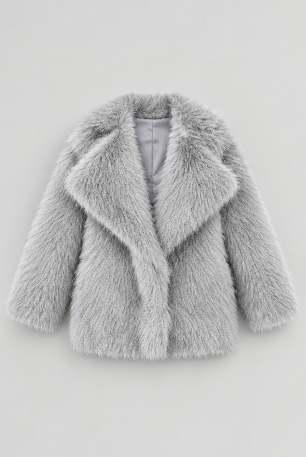 Women’s Faux Fur Mid-Length Coat