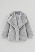 Women’s Faux Fur Mid-Length Coat