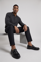 Men’s Ruched Penny Loafers