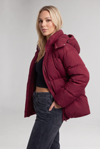 Women’s Puffer Jacket Hooded Oversized Fit