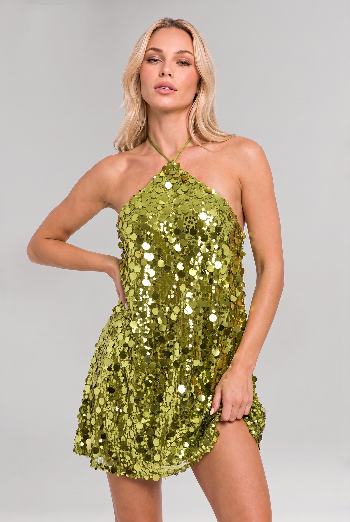 Women’s Sequin Party Mini Dress