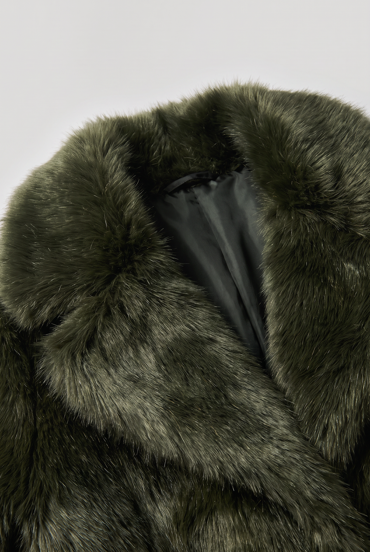 Women’s Faux Fur Jacket Oversized Collar