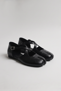 Women’s Tabi Toe Ballet Flats Buckle Strap