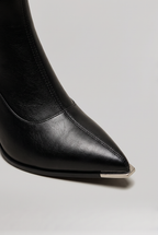 Women’s Pointed Toe Block Heel Ankle Boots