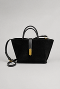 Women’s Structured Tote Bag Gold Hardware