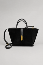 Women’s Structured Tote Bag Gold Hardware