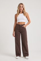 Women’s Cotton Wide Leg Jeans