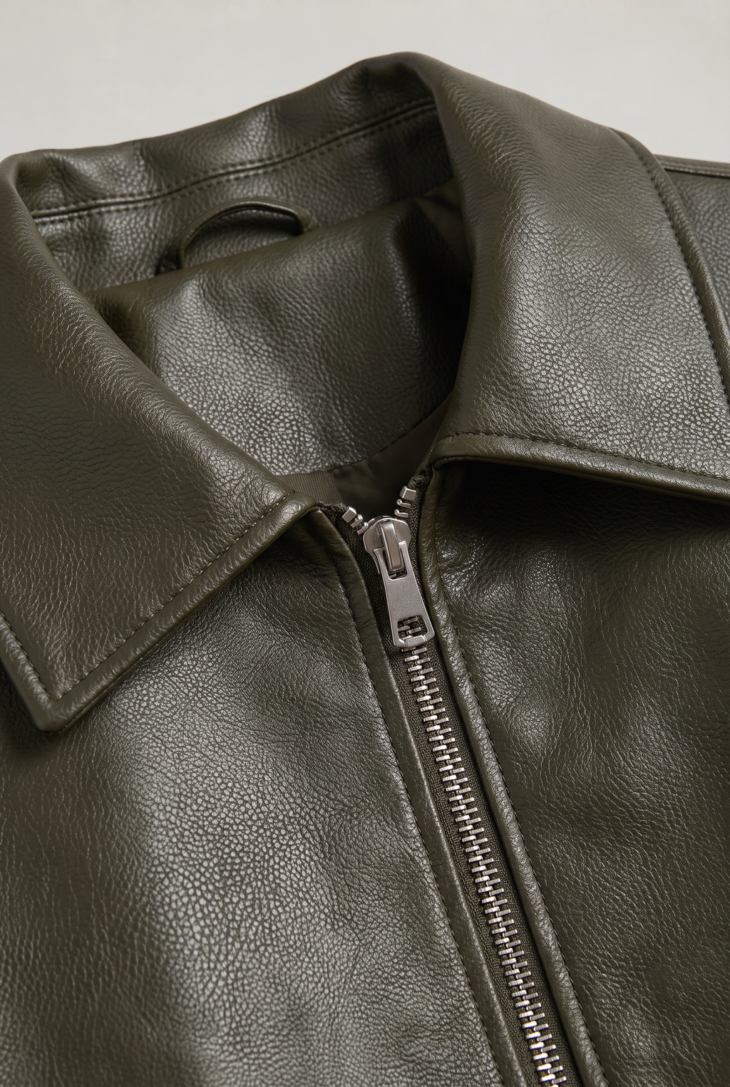 Women's Oversized Collared Bomber Jacket