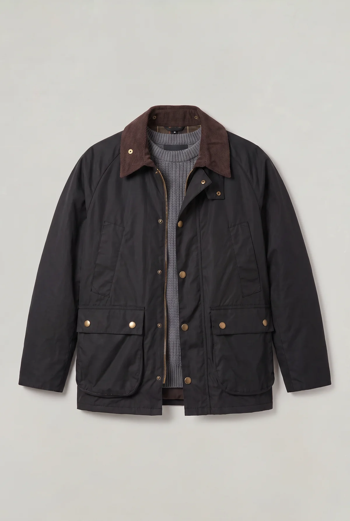 Men’s Vintage Corduroy Collar Workwear Jacket