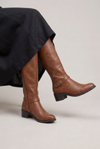 Women’s Leather Knee High Riding Boots