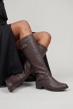 Women’s Leather Knee High Riding Boots