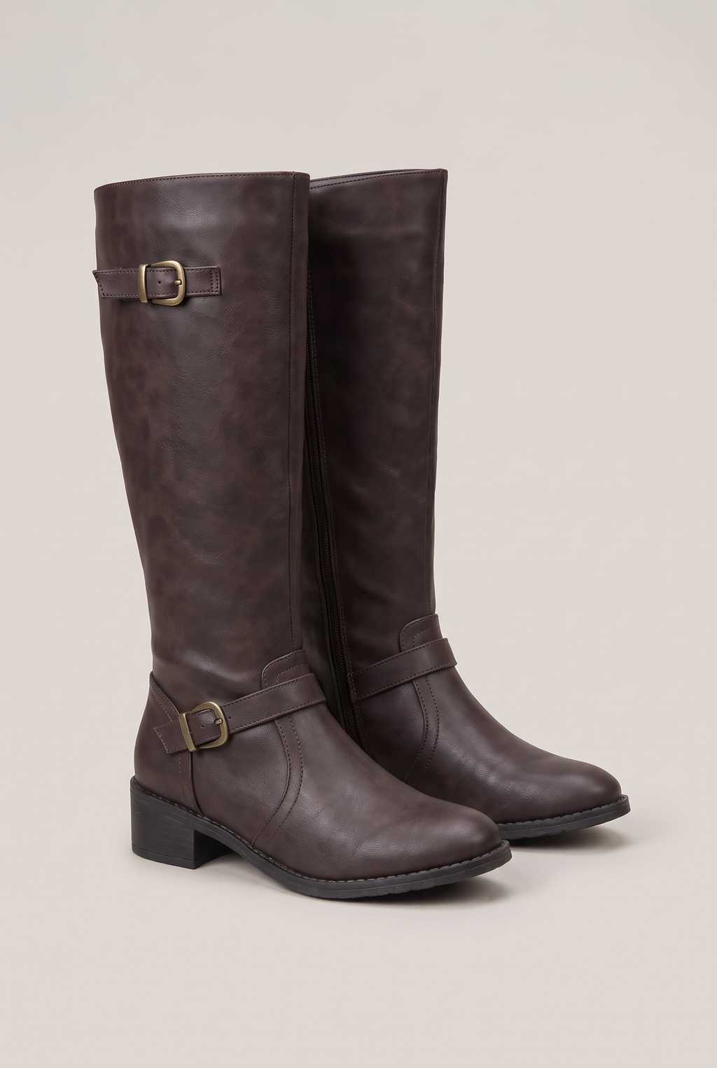 Women’s Leather Knee High Riding Boots